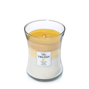 Woodwick Candle Trilogy Medium Hourglass Fruits Of Summer 275g
