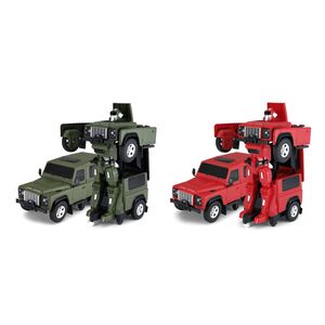Rastar Land Rover Defender Transformable R/C 1.14 Scale Model Car (Assortment - Includes 1)