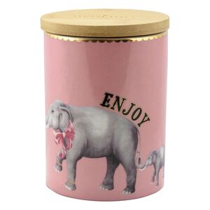 Yvonne Ellen Storage Jar Med Elephant