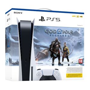 Sony PlayStation PS5 Console - God of War Ragnarok Voucher (Bundle)