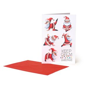 Legami Christmas Greeting Card - Santa Claus