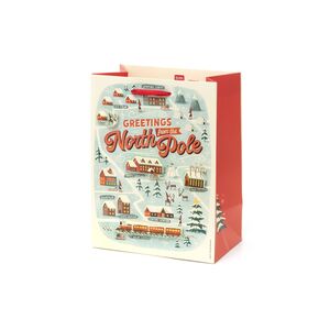 Legami Christmas Gift Bag - Medium - North Pole