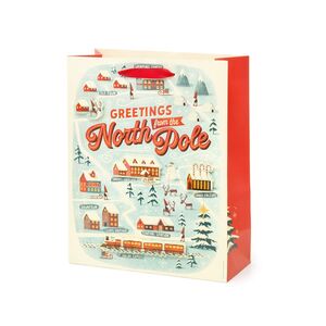 Legami Christmas Gift Bag - Large - North Pole
