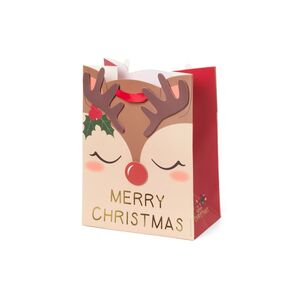Legami Christmas Gift Bag - Medium - Reindeer