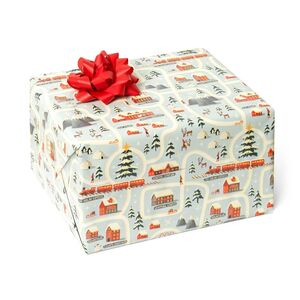 Legami Christmas Wrapping Paper - North Pole
