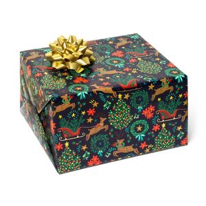 Legami Christmas Wrapping Paper - Reindeer