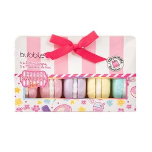 Bubble T Sweet Tea Macaron Bath Fizzer Gift Set