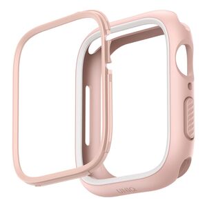 UNIQ Moduo Apple Watch Case With Interchangeable PC Bezel 45/44mm - Blush