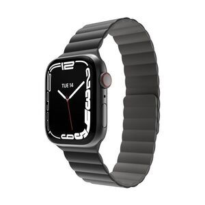 Switcheasy Skin Silicone Strong Magnetic Watch Band for Apple Watch 42/44/45/49mm - Black