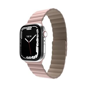Switcheasy Skin Silicone Strong Magnetic Watch Band for Apple Watch 42/44/45/49mm - Pink