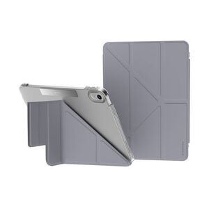 Switcheasy Origami Nude Folding Folio clear hardback case with Pencil Holder For 2022 iPad 10th Gen - Alaskan Blue