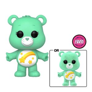 Funko Pop! Animation Care Bears 40th Anniversary Wish Bear Flocked 3.75-inch Vinyl Figure (With Chase*)