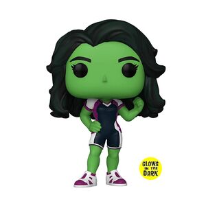 Funko Pop! Marvel Studios She-Hulk Exclusive Glows In The Dark 3.75-Inch Vinyl Figure
