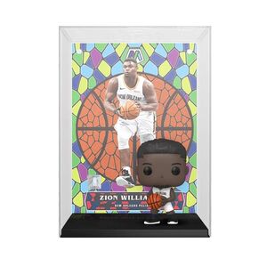 Funko Pop! Cover NBA New Orleans Zion Williamson Mosaic 3.75-Inch Vinyl Figure With Trading Cards