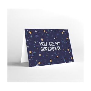 Mukagraf You Are My Superstar Standard Greeting Card (18X12Cm)