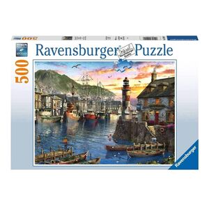 Ravensburger Sunrise At The Port Jigsaw Puzzle (500 Pieces) (49 x 36cm)
