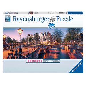 Ravensburger Evening In Amsterdam Jigsaw Puzzle (1000 Pieces) (70 x 50cm)