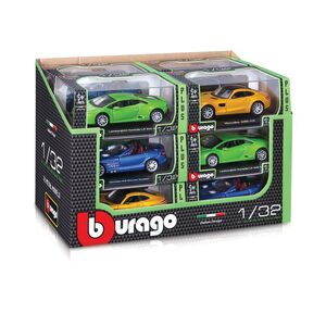 Bburago 18-42201 1.32 Scale Die-Cast Model Car Plus Dispenser (Assortment - Includes 1)