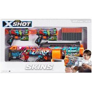 X-Shot Skins Mix Combo Pack Last Stand & Flux Blasters (Pack of 2)