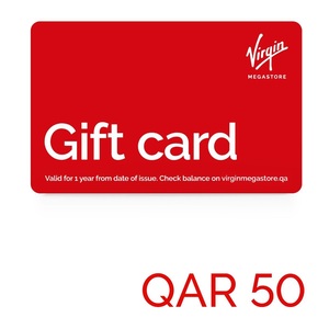 Virgin Megastore Gift Card - 50 QAR