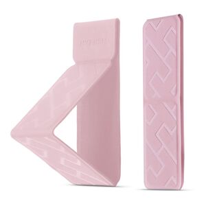 Hyphen Smartphone Case Grip Holder and Stand - Pink - Fits up to 6.7-Inch