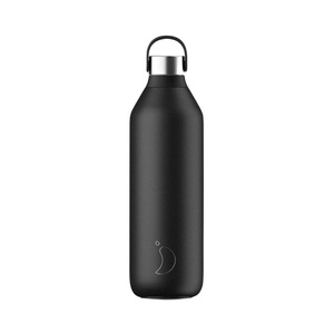 Chilly's Bottles Abyss Black Stainless Steel Water Bottle 1000ml