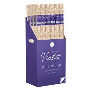 Design By Violet 2M Songbird Gift Wrapping Paper (2M x 70cm) (Assortment - Includes 1 Roll)