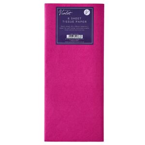 Design By Violet 6 Sheet Tissue Paper - Pink (50 x 66cm)