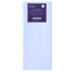 Design By Violet 6 Sheet Tissue Paper - White (50 x 66cm)