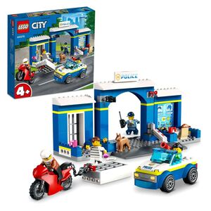 LEGO City Police Station Chase Building Toy Set 60370 (172 Pieces)