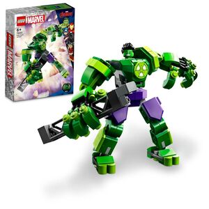 LEGO Marvel Hulk Mech Armour Building Toy Set 76241 (138 Pieces)