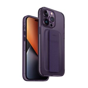 Uniq Hybrid Heldro - Mount Series Case for iPhone 14 Pro Max - Fig (Purple)