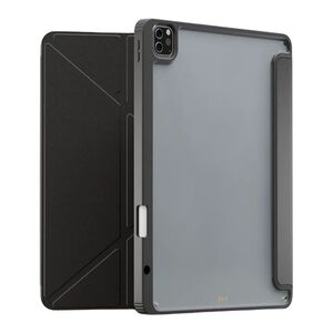 Levelo Conver Clear Back Hybrid Case for iPad Pro 12.9-Inch - Black