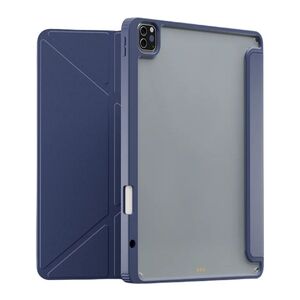 Levelo Conver Clear Back Hybrid Case for iPad Pro 12.9-Inch - Blue