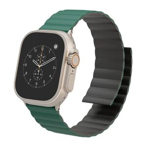 Levelo Cosmo Watch Strap for Apple Watch Ultra 49mm/Series 8 45mm/Galaxy Watch 22mm - Black/Green