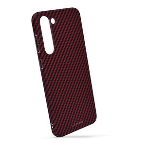 Hyphen Carbon Fiber Case For Samsung Galaxy S23+ - Red
