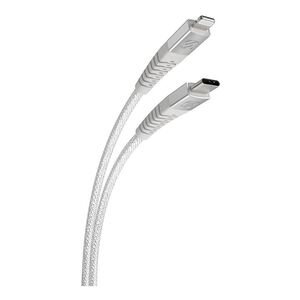 Scosche StrikeLine HD Premium Heavy-Duty USB-C to Lightning Cable - White