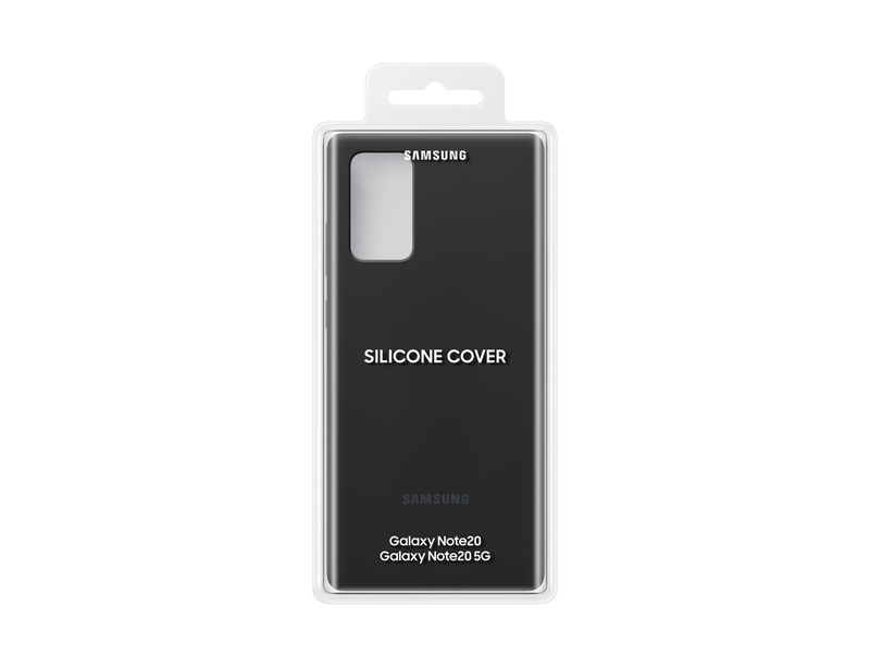 Samsung Canvas Silicone Cover for Galaxy Note20 Black