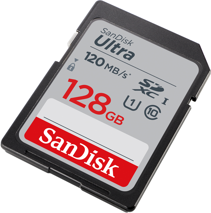 Sandisk Ultra 128GB Sdxc Memory Card 120Mb/S