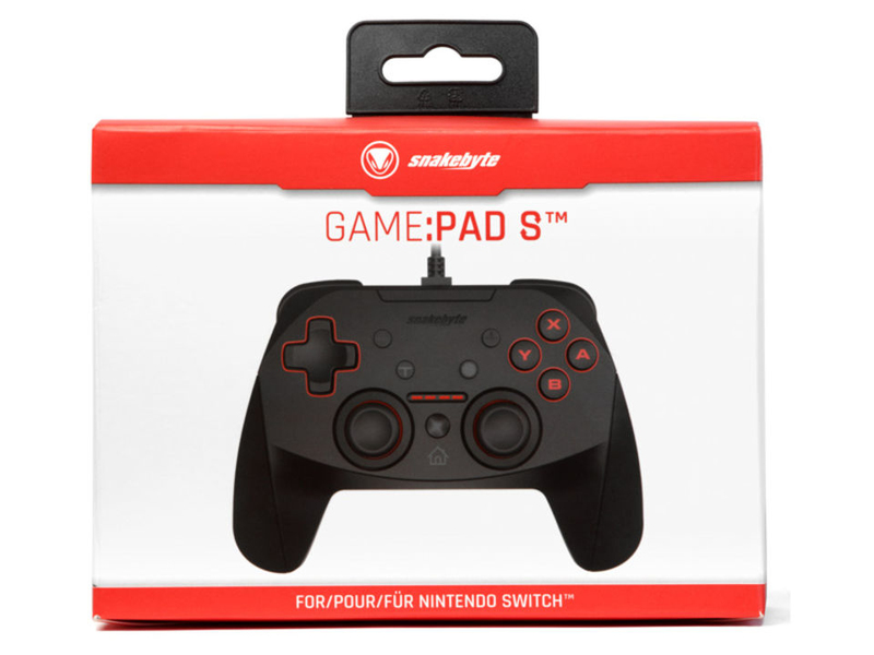Snakebyte Game Pad S Black for Nintendo Switch