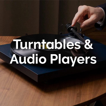 Turntables & Audio Players