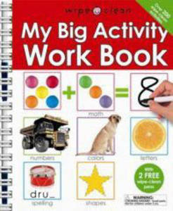Wipe Clean My Big Activity Work Book | Roger Priddy