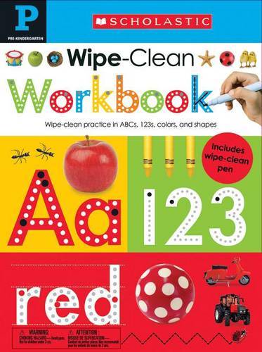 Wipe Clean Workbook Pre-K (Scholastic Early Learners) | Scholastic
